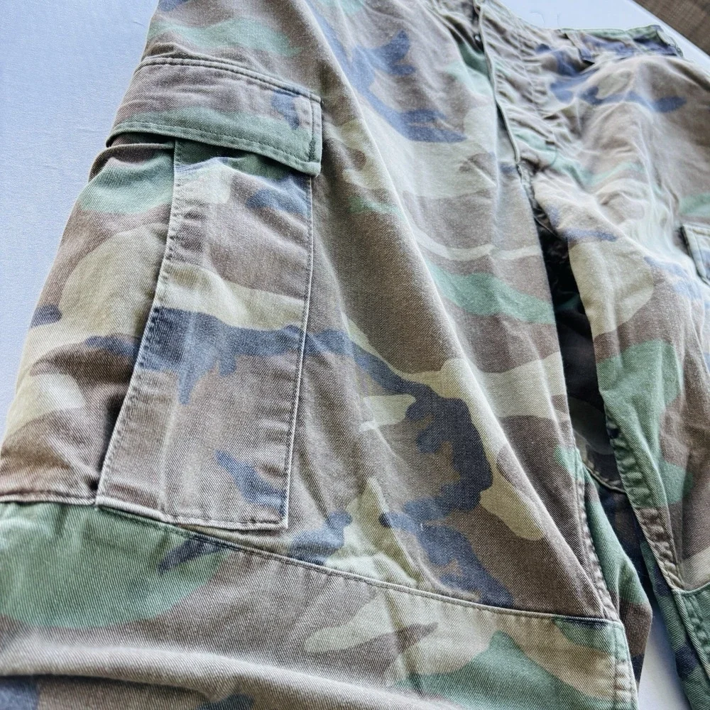 Vintage USGI BDU Pants Woodland Camo‎ Medium Long 30–35x33.5–36.5 Military READ